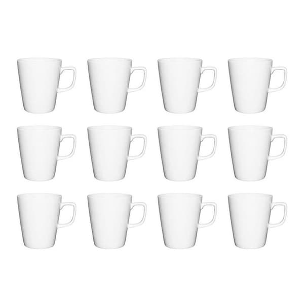 Mugg - Athena - Paket om 12 - 397ml - Porslin - Diskmaskinssäker