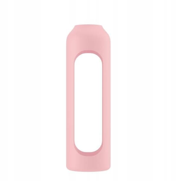 Siliconfodral för glasflaska Wessper B1 Borosilikat 1l - Rosa