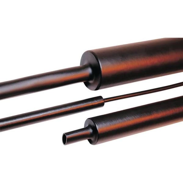 HellermannTyton 323-50750 Krympfoder med lim svart 75 mm 22 mm Krympningsförhållande: 4:1 1 m