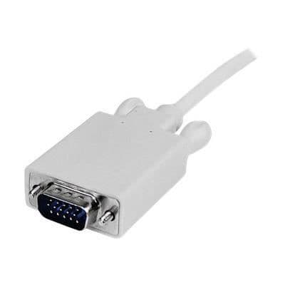 STARTECH Mini DisplayPort till VGA-adapter - 1920x1200 - Vit - 91cm