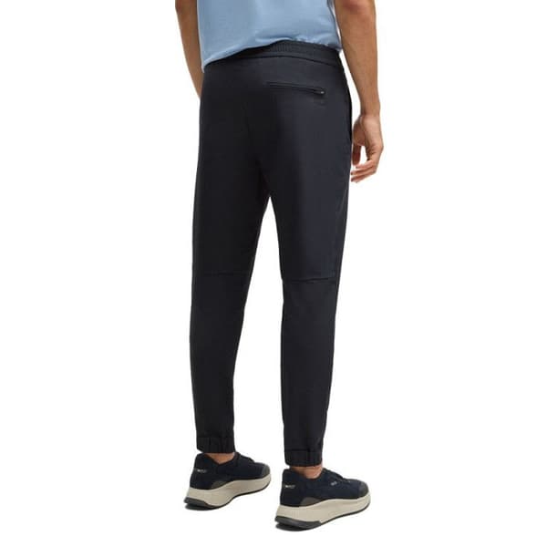 HERRBYXOR BOSS T Flex Tapered Fit – Mörkblå – Elegans och Prestanda