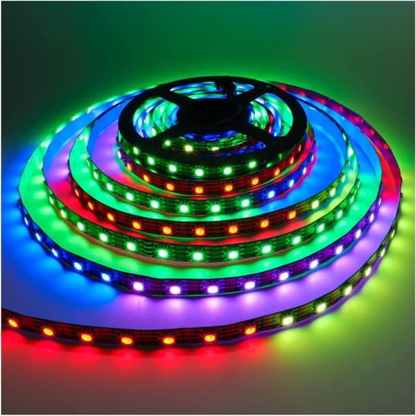LED-stripe 12V WS2815 5m RGB Flexibel 300 LEDs Programmerbar