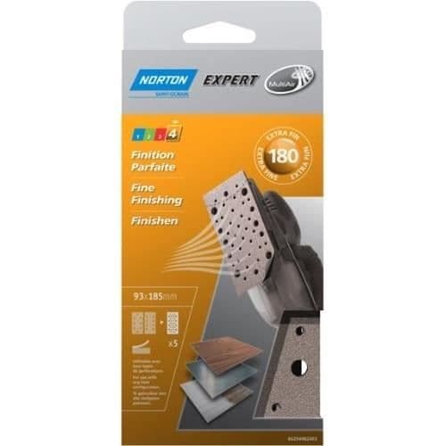 Patin multi luft - korn 180 - 93x185 mm