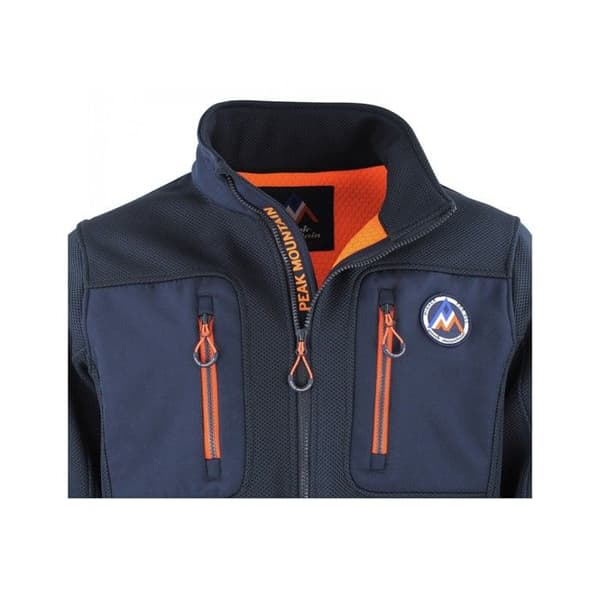 Polaire med softshell-paneler Peak Mountain Candy