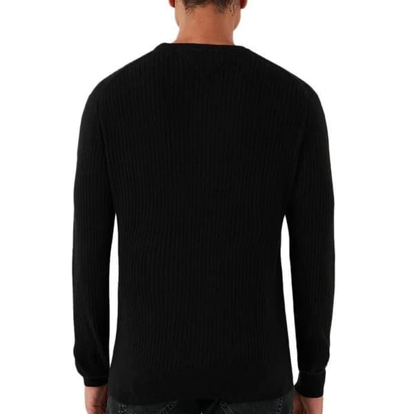 Pull Noir Homme Tommy Hilfiger Pima MW0MW40449