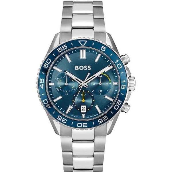 Klocka - Silverfärgad Stål/Stål - Hugo Boss - 1514143