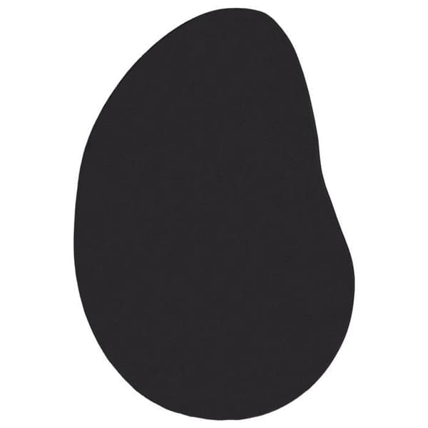 Svart Matta 140x200 cm Antisklidande
