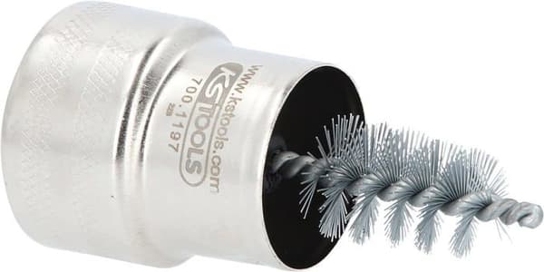 Multifunktionsverktyg - KS Tools - 700.1197 - Borste för batteriklämmor 120 mm