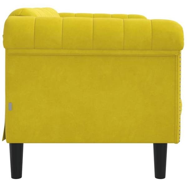 vidaXL 2-sitssoffa, soffa med ben, stoppad soffa med armstöd och ryggstöd, möbel för sovrum 372581