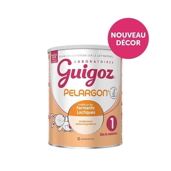 Guigoz Pelargon 1st Age Mjölk +0m 780g