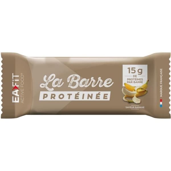 EAFIT - Bananproteinbar - Display med 24 barer