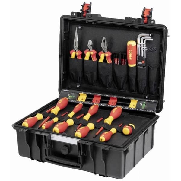 Verktygsväska - WIHA - 45257 - 39 delar - Polypropen - IP67 vattentät