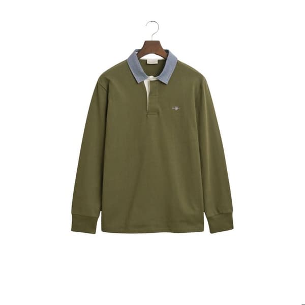 Långärmad polo Gant