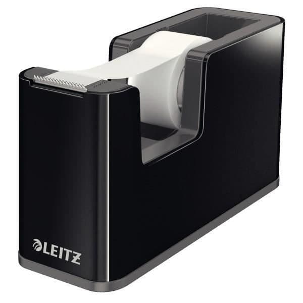 Leitz dubbelhäftande tejpdispenser, svart