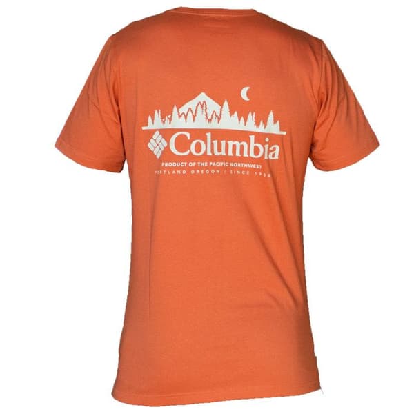 T-shirts Herr - Orange - Columbia Rapid Ridge Back Graphic Tee II