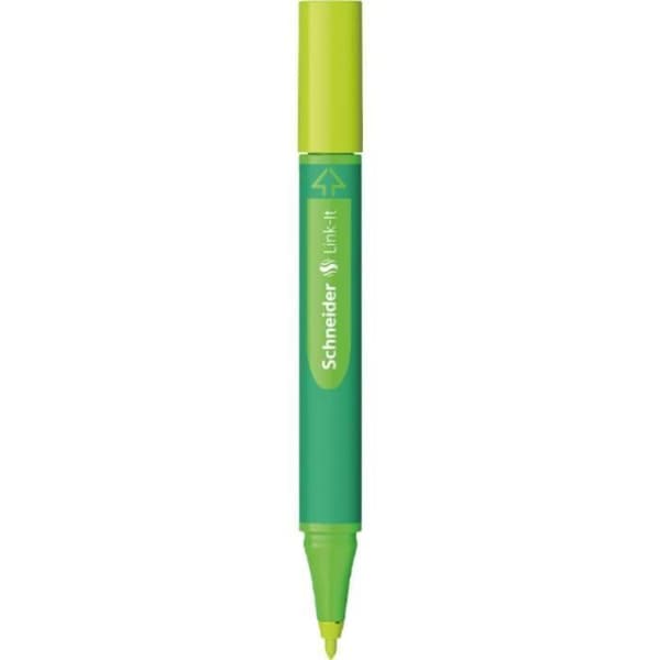 Stiftpenna - Link-It - Grön Äpple - 0,4 mm - Locklös - Ergonomisk
