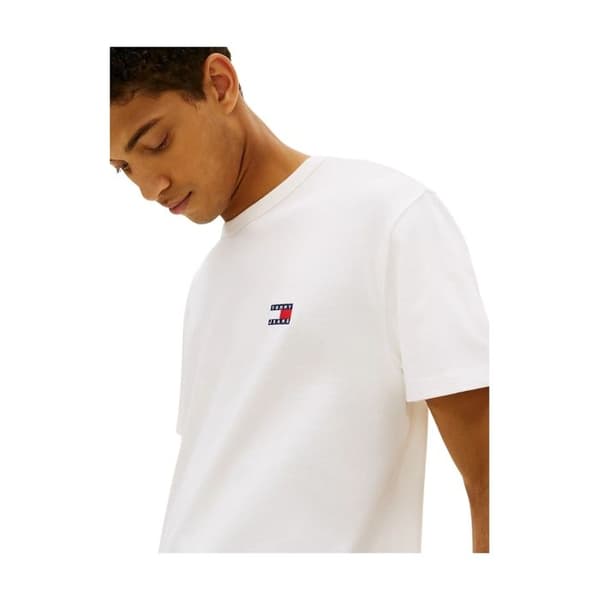T-shirt MC-logotyp i bomull - Tommy Jeans.