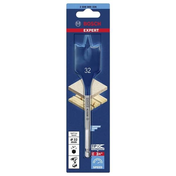 Träspets - 2608900326 - 32 mm - Längd 152 mm - Bosch Tip Technology (SelfCut Speed)