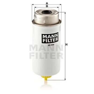 MANN FILTER Bränslefilter WK8104