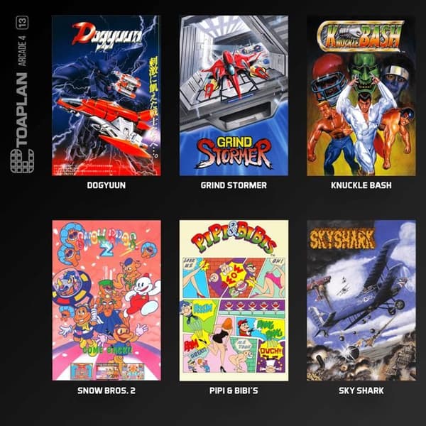 Blaze Evercade - Toaplan Arcade Collection 4 - Kartong nr 13