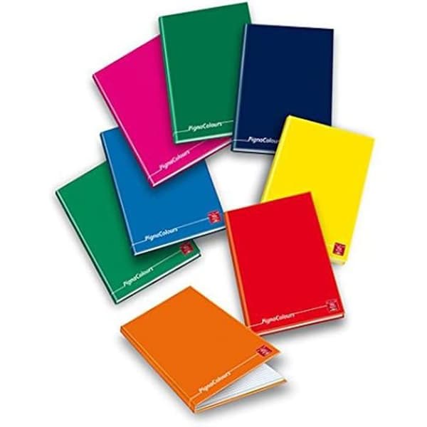Blocnoterar PIGNA 021746710 - 70 blad - Multikolor A4 - Rutigt papper