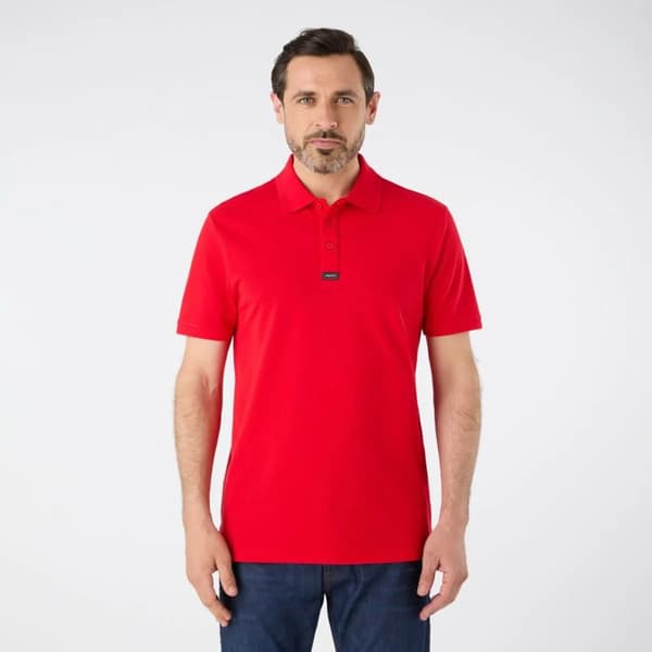 Polo Musto Essential Pique - äkta röd