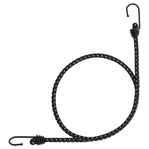 vidaXL Elastiska rep med reflexband och krokar 25st, elastiskt snöre med krok, elastisk rem med 4008155