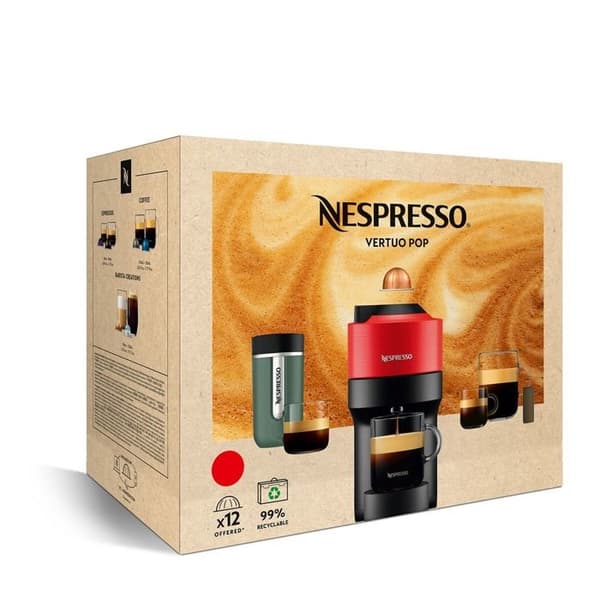 Nespresso Krups, Kapselmaskin, Vertuo POP Vit YY4889FD