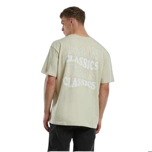 T-shirt oversize Urban Classics Weavy Logo Heavy