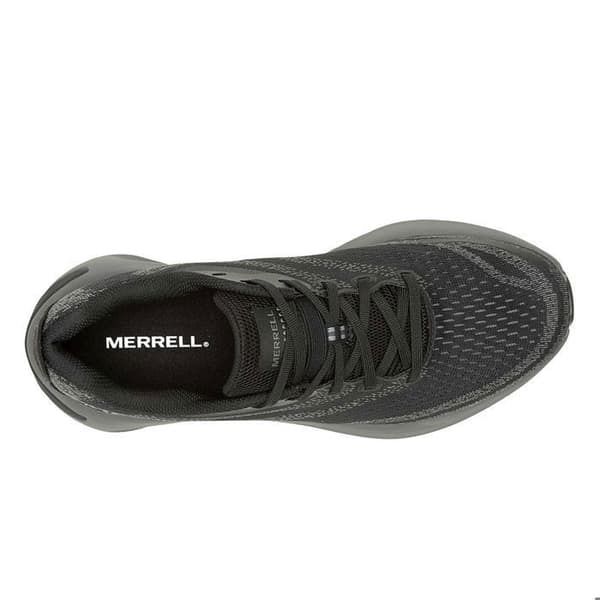 Löparskor för män - MERRELL - Morphlite - Svart - Snören - Platta
