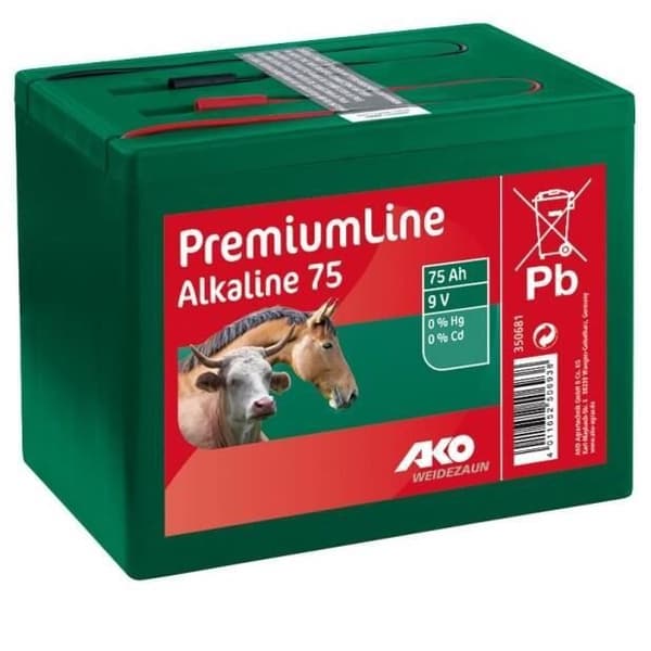 Ako Alkaline Batteri 210 Ah, 9V