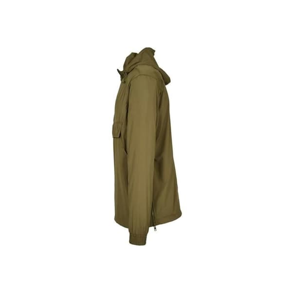 Bygg Ditt Varumärke Basic Pull Over Jacka Coupe-Vent, Oliv, XL Man
