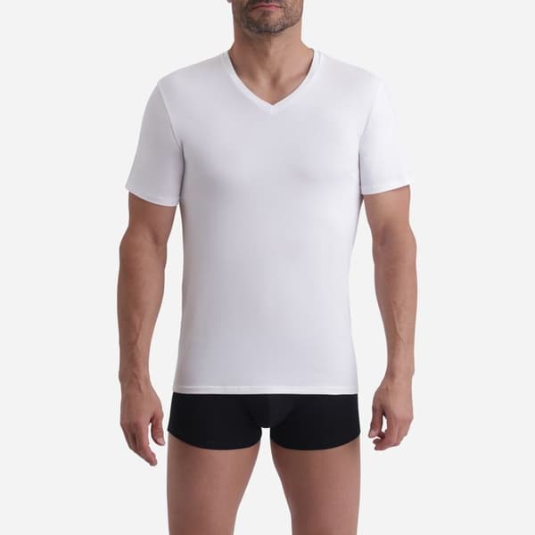 2-pack Andningsbara T-shirts V-ringad Gots Good[] Herr