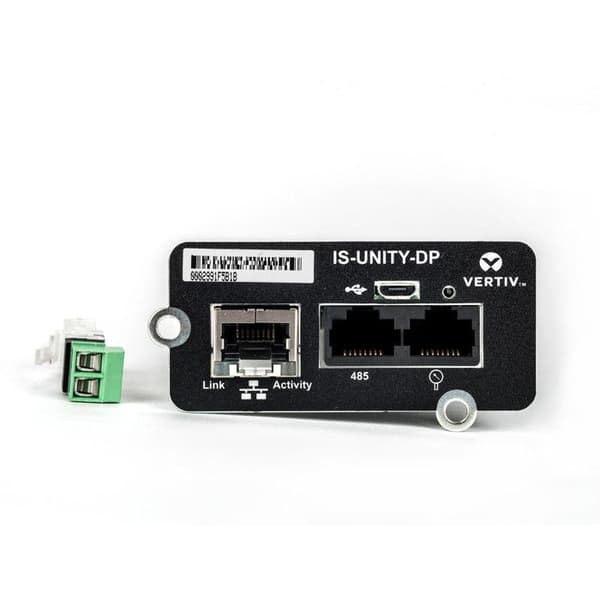 Liebert Intellislot Unity Card Remote Supervisor Card 100Mb LAN, RS-485, Modbus, BACnet 100Base-TX för APM-batteri...
