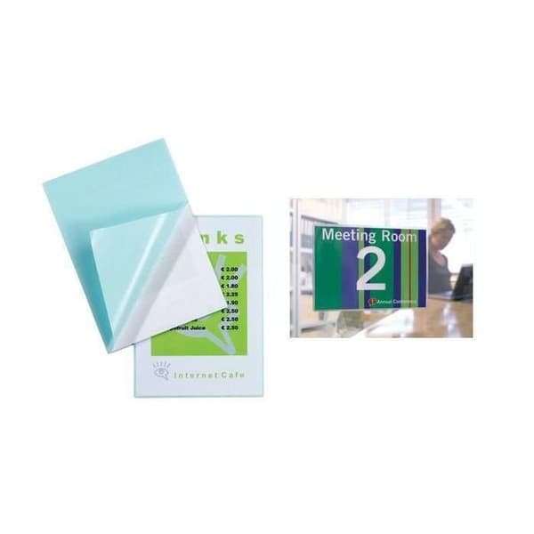 Plastfickor - GBC - Peel nStickPouch - A4 - Transparent - 25 stycken