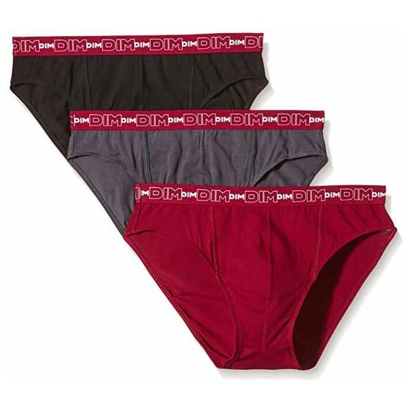 3-pack av bomullsunderkläder Stretch[] Herr