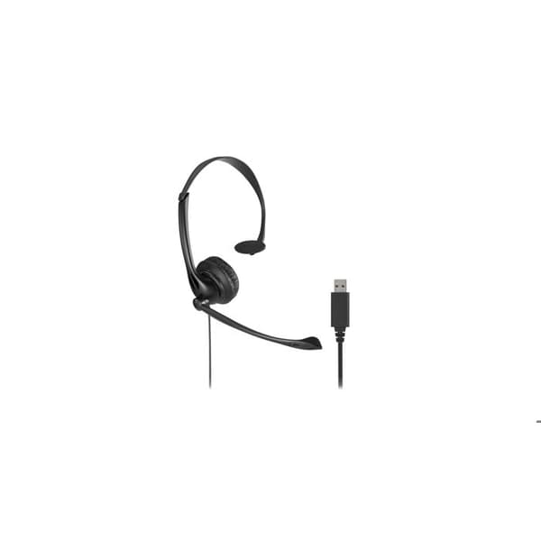 Kensington, Mono USB-headset med kontroll