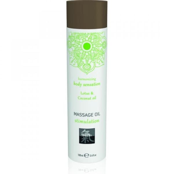 STIMULERANDE MASSAGE ACEITE - LOTUS Y COCO 100ML