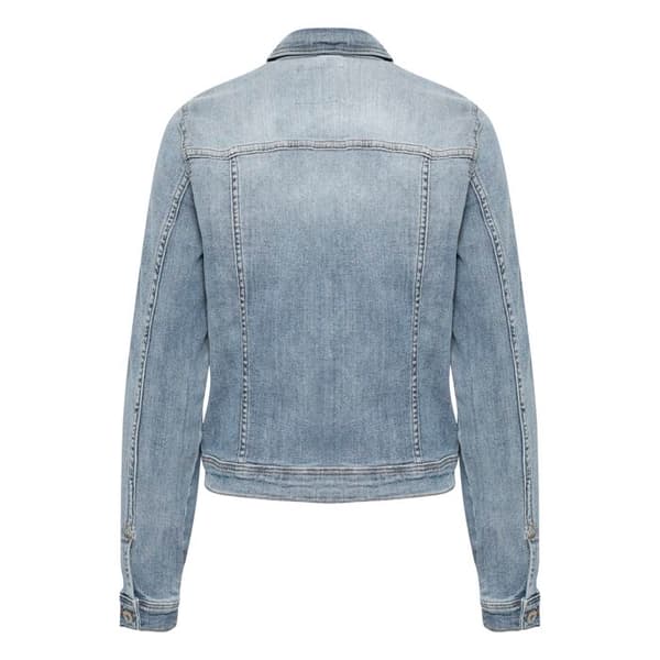 Jeansjacka dam Ichi Stampe