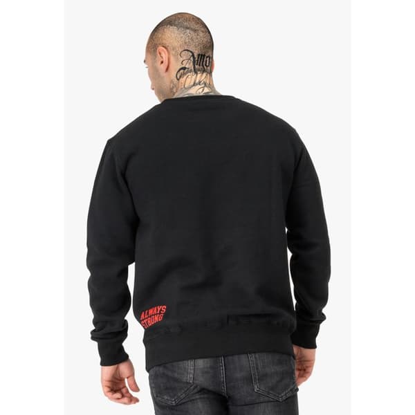 Sweatshirt med rund hals, regular fit Benlee Rinston