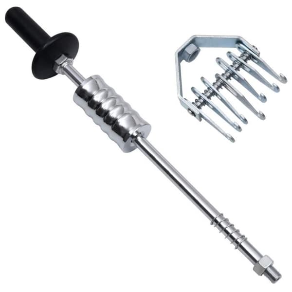 vidaXL Multi-grid Slide Hammer 65 cm Kolstål