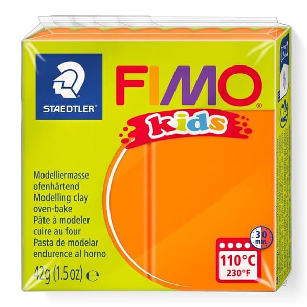Staedtler - EF8030-4 - Fimo kids - Bread Modeling Paste 42 g Orange