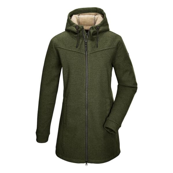 Kvinnors fleeceparka Killtec GW 37 - olivgrön