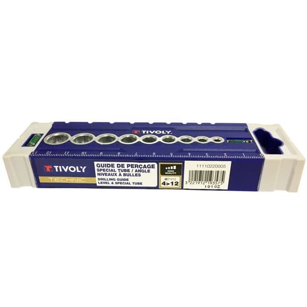 Rektangulär borrguide - TIVOLY - PILOT5 - Ø 4 till 12 mm - Stål - Speciellt för hörn och rör