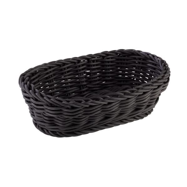Aps - Profi Line oval korg 25 x 19 cm Svart