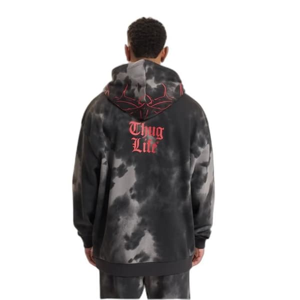 Thug Life Sky hoodie - svart/grå