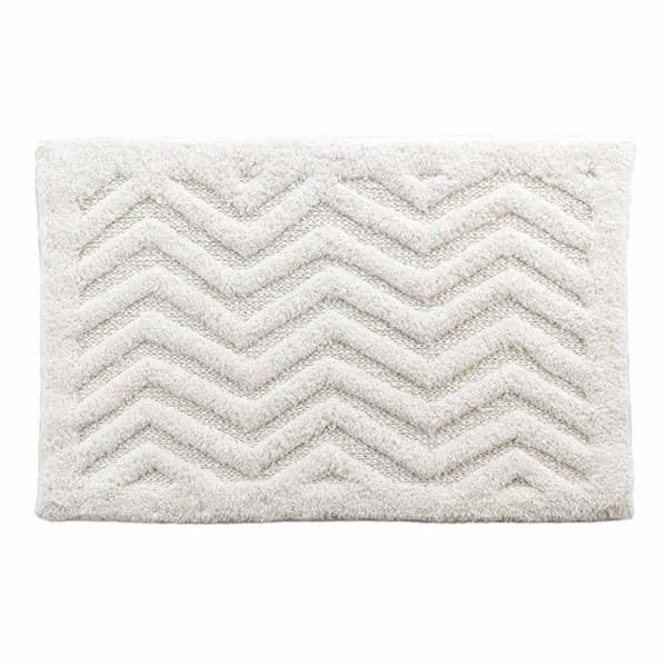 Badrug Jacquard "Angelis" 50x80cm Vit