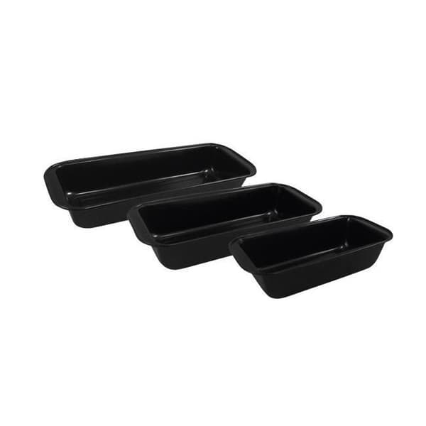 Kakformar - KINGHOFF - KH-4198 - 3 delar - Metall - Non-stick