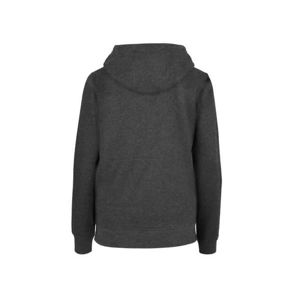 Dams zip hoodie Build Your Brand Basic - kolgrå