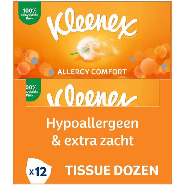 Kleenex låda ALLERGIKOMFORT (12x56)